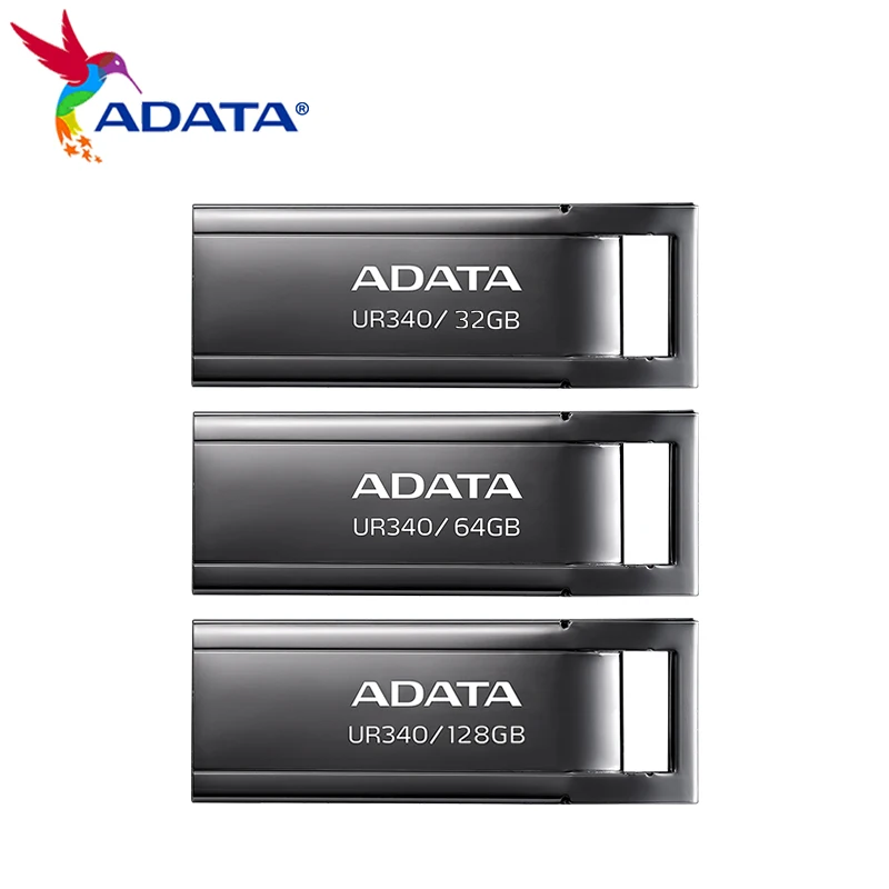 ADATA UR340 USB Flash Drive 32GB 64GB 128GB USB 3.2 Gen1 High Speed pendrive… - Image 2