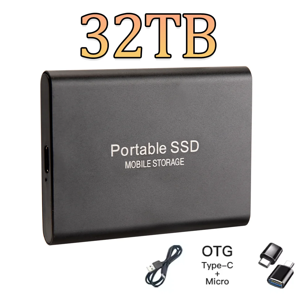 Universal Compatibility Portable SSD USB3.1 Type-C External Hard Drive Works With… - Image 41