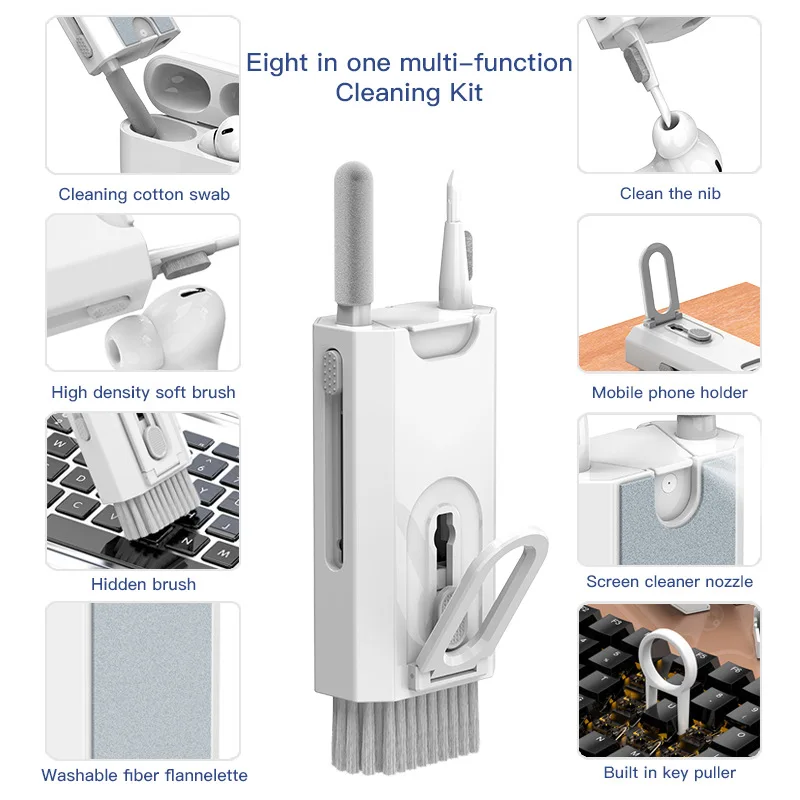 Multi-function Phone Tablet Keyboard Cleaning Kit for iPhone and AirPod headphone… - Image 6