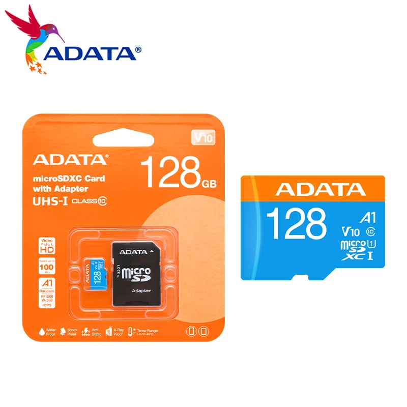 ADATA Micro SD Card 32GB 64GB 128GB 256GB A1 Memory Card C10 UHS-I High Speed… - Image 4