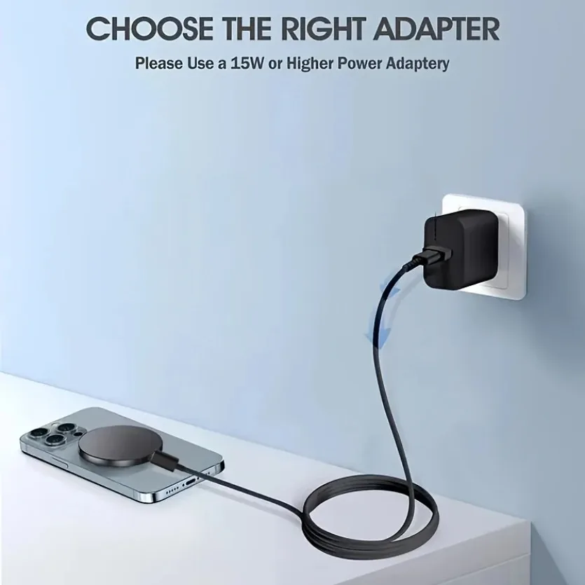 20W Magnetic Wireless Charger Phone Pad For Magsafe iPhone 17 16 15 14 13 12 Pro… - Image 6