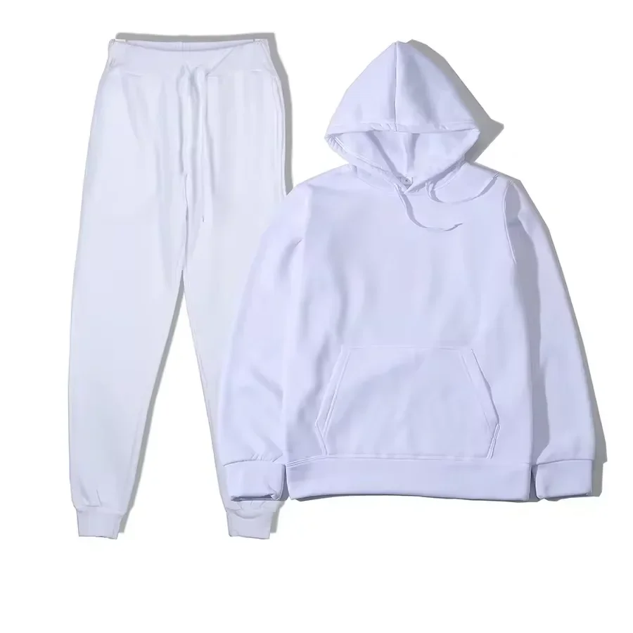 Winter Tracksuit Women Two Piece Set - Oversized Hoodie Sweatpants Solid Color… - Image 29