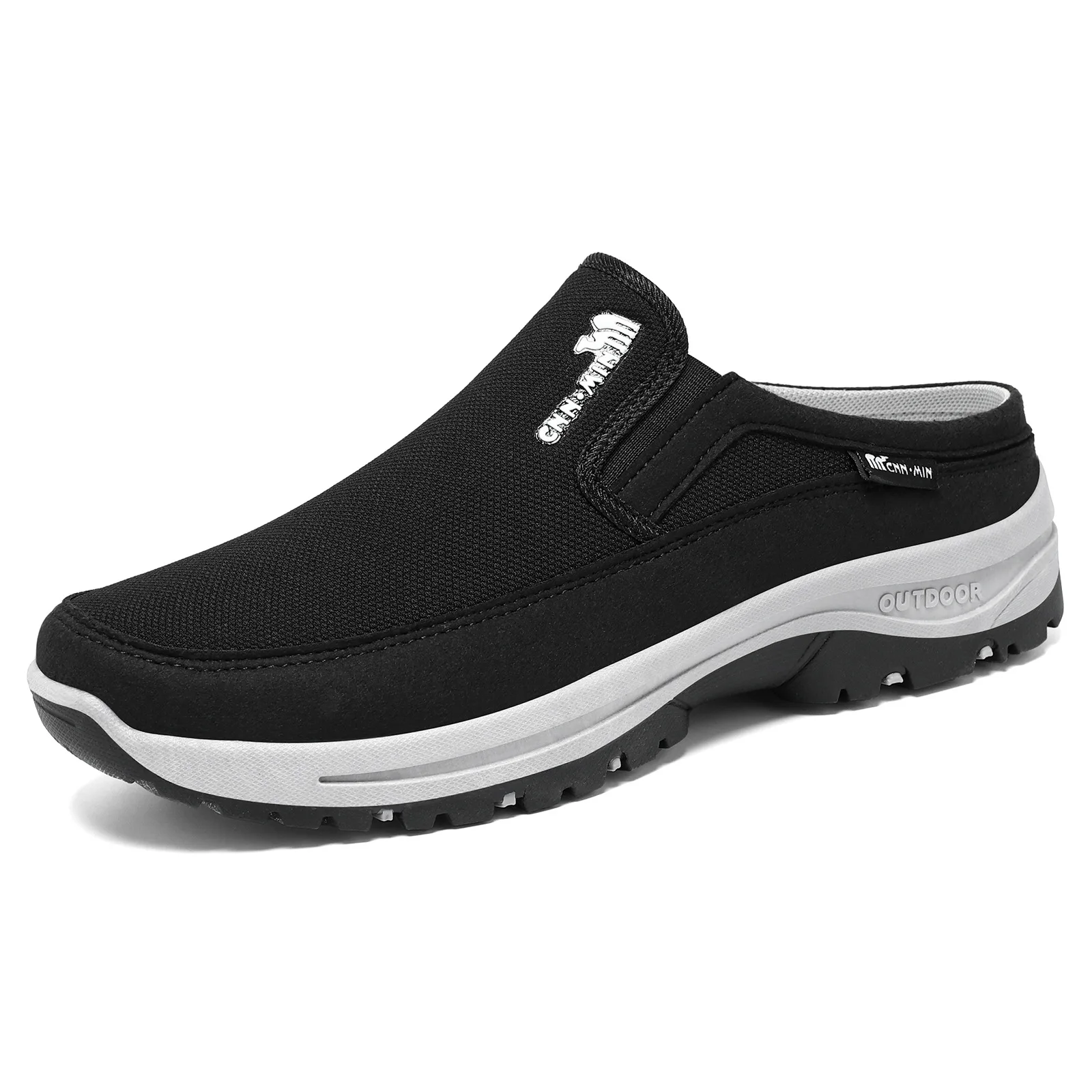 Men's Shoes 2026 Spring New Versatile Casual Half Top Single Shoes Comfortable, Breathable, Odorous Foot Size 39-47 - Image 8
