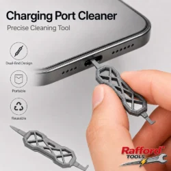 Rafford Portable Charging Port Cleaner, Dual-End USB C Phone Dust Remover Tool for…