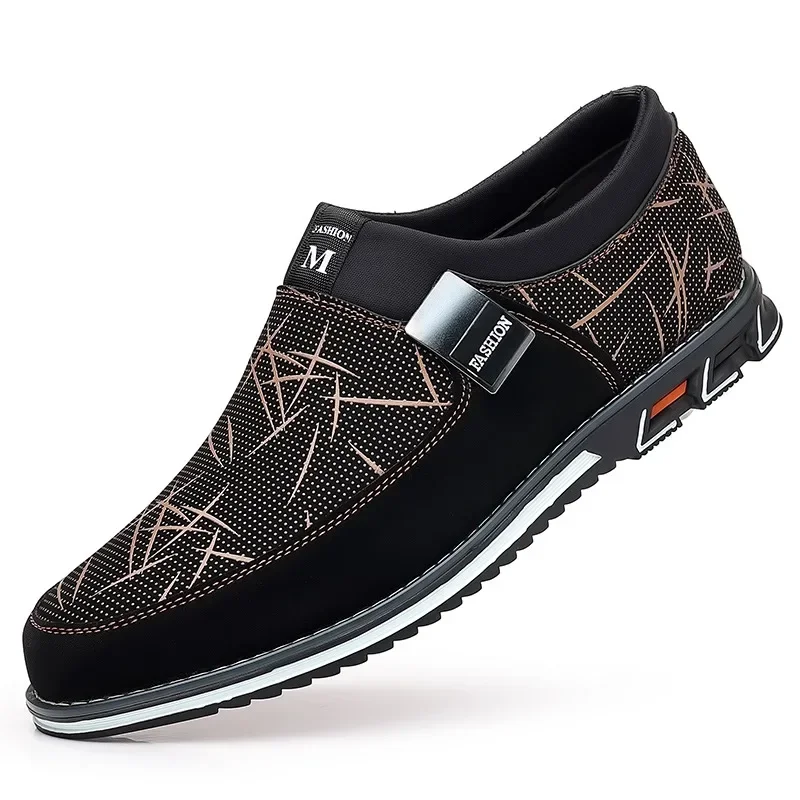 Luxury Men Leather Shoes Business Casual Shoes for Men Classic Office Formal Party Shoes Fashion Slip-On Loafers Male Moccasins - Image 8