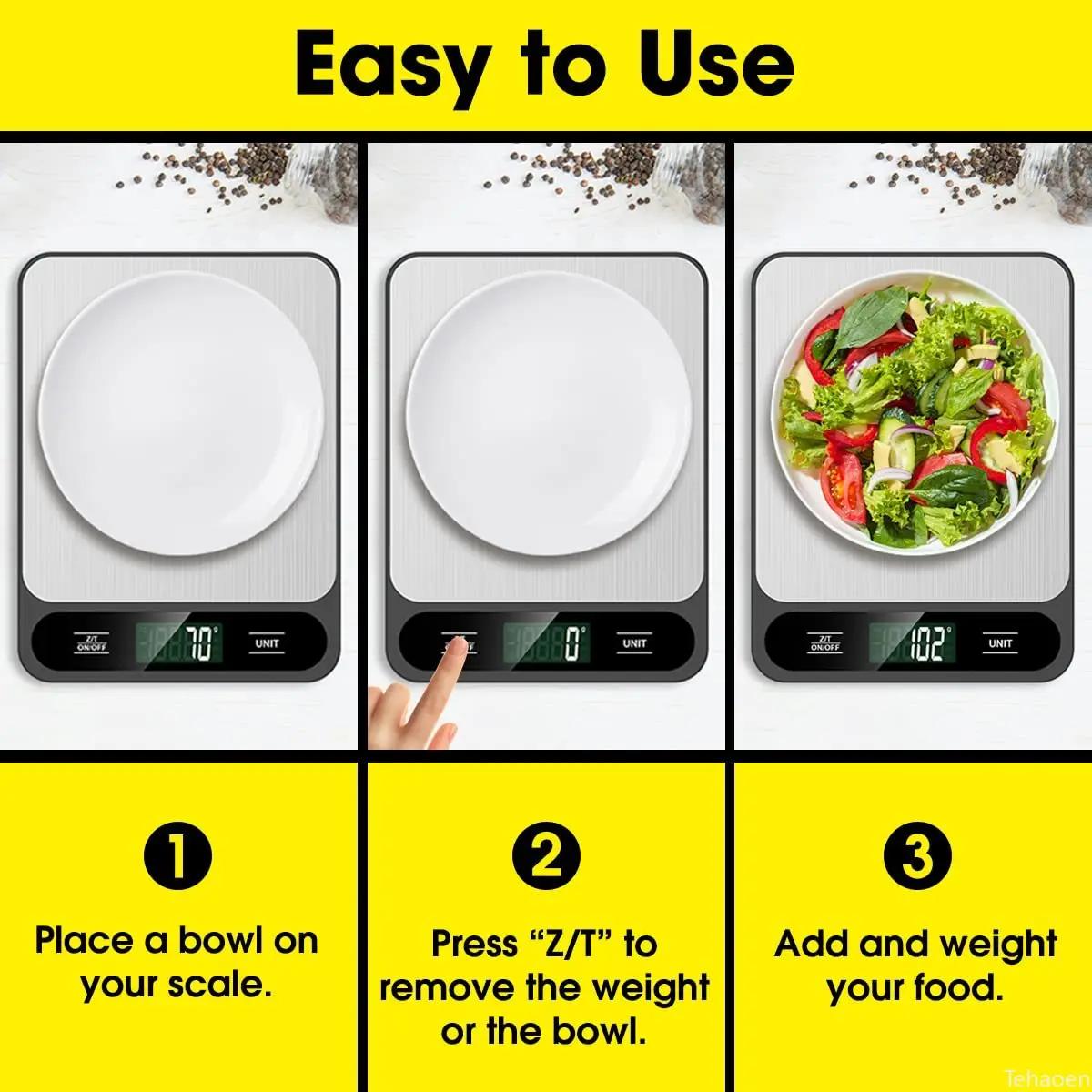 Digital Kitchen Scale Weight Scale Food Coffee Scales Smart Electronic Waterproof… - Image 6
