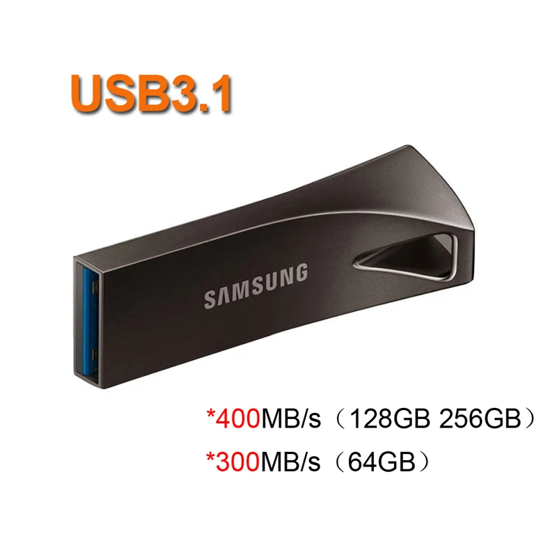 SAMSUNG USB3.1 Flash Drive Disk 64GB Read Speed 300MB/s 128GB 256GB 400MB/s Pen… - Image 9