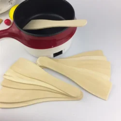 6pcs Wooden Spatula Kitchen Cooking Non Stick Eco Friendly Tool Premium Quality…