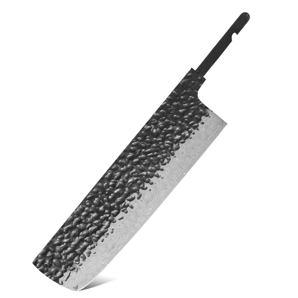 TURWHO 1-10 Pieces Japanese Chef Knife Blank Blade DIY Damascus Steel VG10 Core… - Image 15