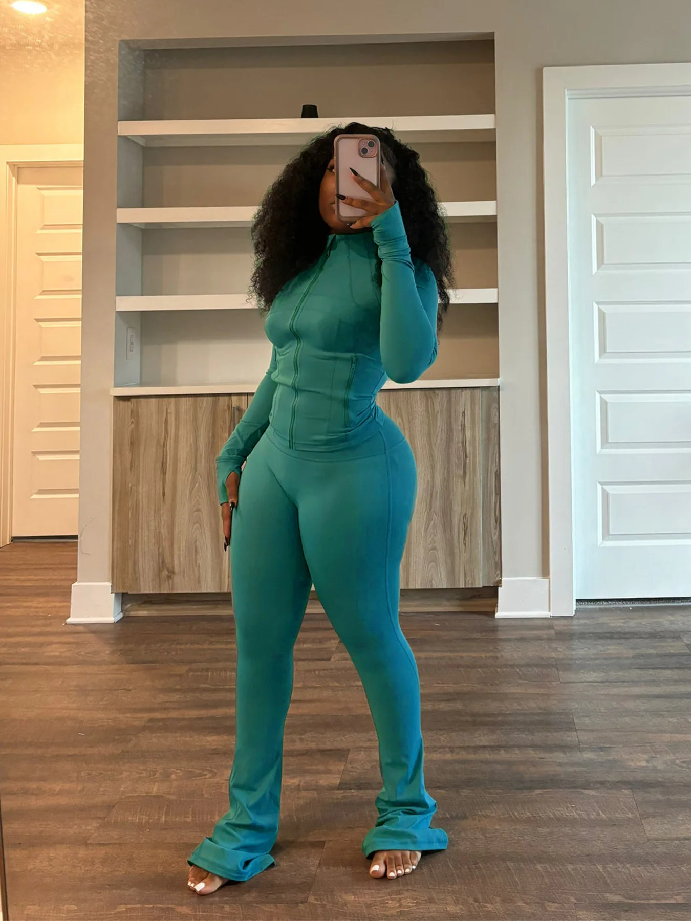 Streetwear Casual Tracksuit Sexy Women Two Pieces Club Matching Set High Street… - Image 13