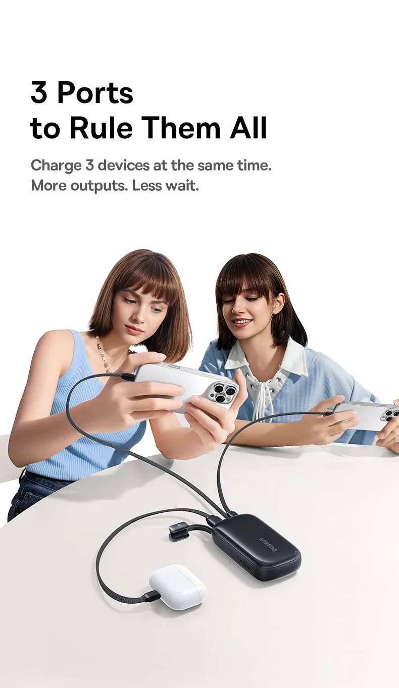 Baseus Power Bank 10000mAh 45W Fast-Charging 20000mAh High-Capacity PowerBank with… - Image 15