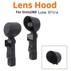 For Insta360 Luna Ultra Lens Hood Cap Outdoor Shooting Light Blocking Scratch Protection Cover