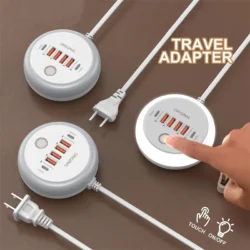 USB Fast Charging Charger 50W Multi Ports Type C Wall Charger Travel Phone QC3.0…