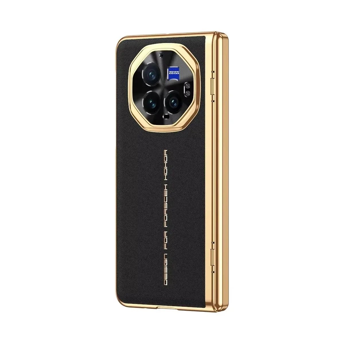 Luxury Electroplated Matte Leather Case For VIVO X Fold 3 Pro X FOLD3 With Tempered Film Anti-Fingerprint Shockproof Hard Cover - Image 8