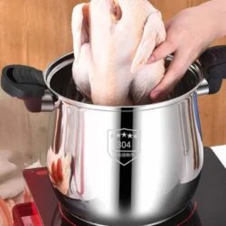 Multifunctional 304 Stainless Steel Micro-Pressure Cooker Non-Stick Large Capacity…