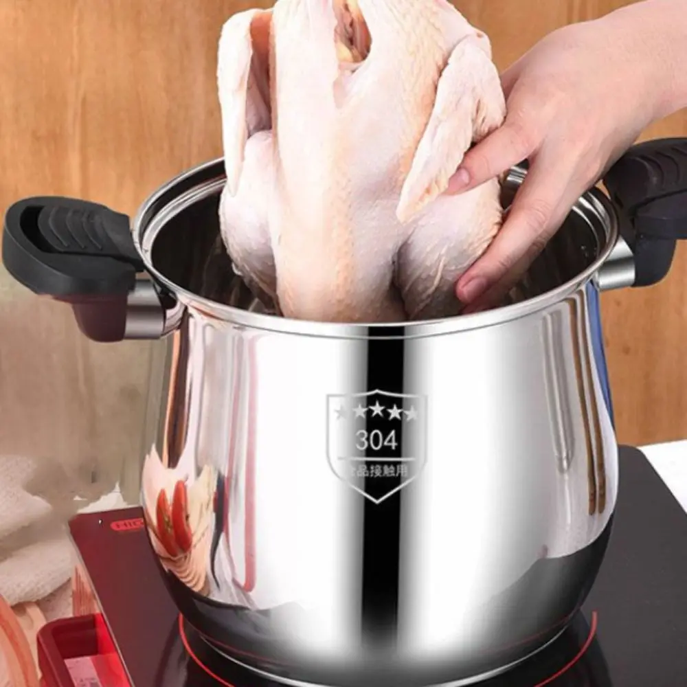 Multifunctional 304 Stainless Steel Micro-Pressure Cooker Non-Stick Large Capacity…