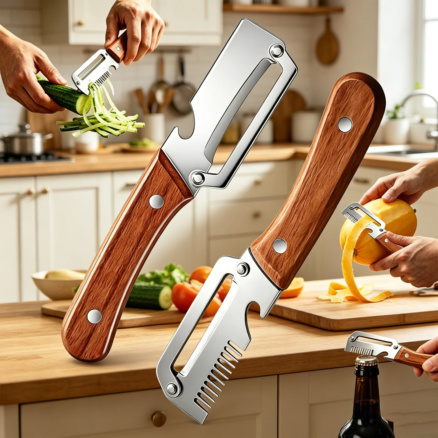 Multi Functional Vegetable Peeler Stainless Steel