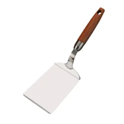 Stainless Steel Spatula with Wooden Handle Steak Griddle Spatula for Turning…