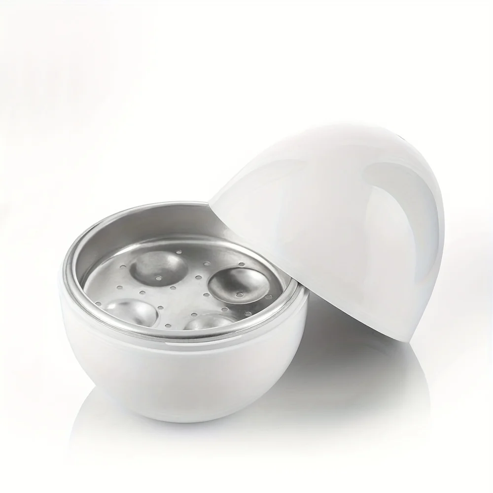 1PCMicrowave Egg Cooker, 4 Capacities, Egg Cooker, Compact Egg-Shaped Design… - Image 7