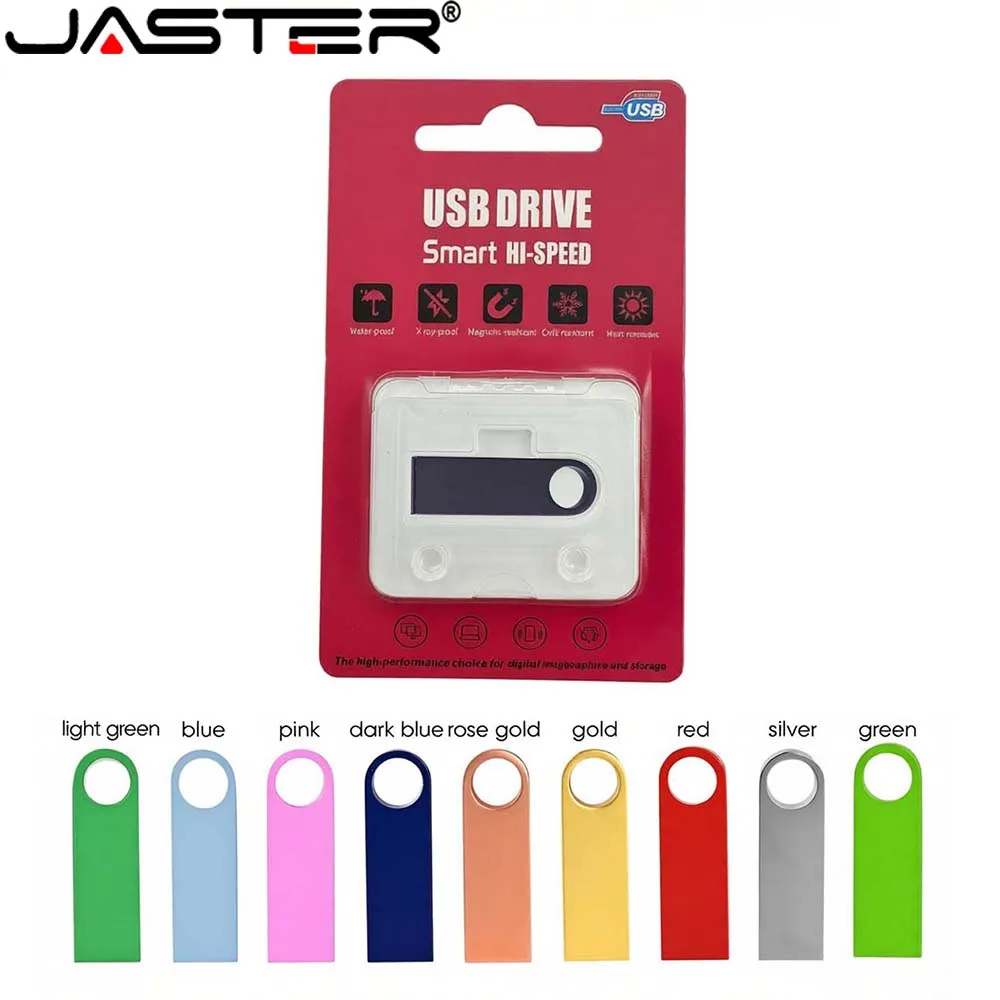 JASTER USB 2.0 Flash Drives 128MB-128GB Memory Stick Blister Packaging 64GB 32GB… - Image 3