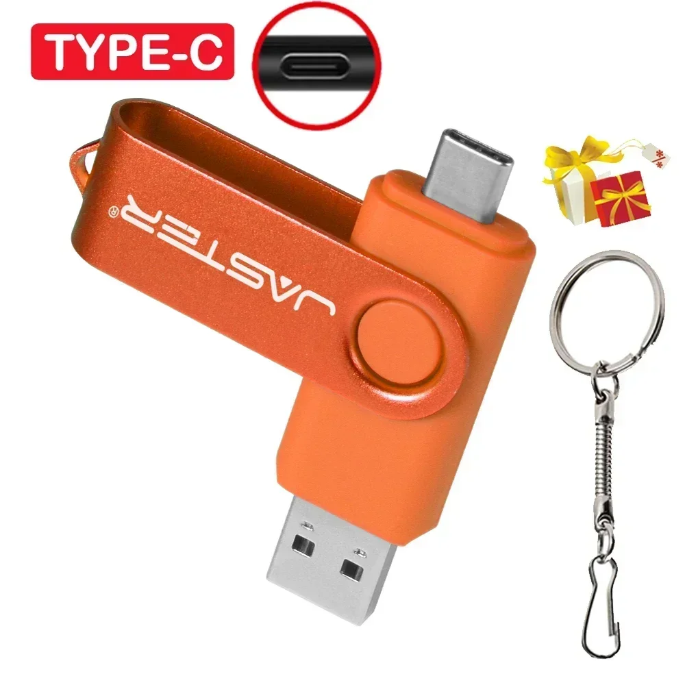 TYPE-C USB Flash Drive 128GB Free Key Chain Pen Drive 64GB Creative Business Gift… - Image 9