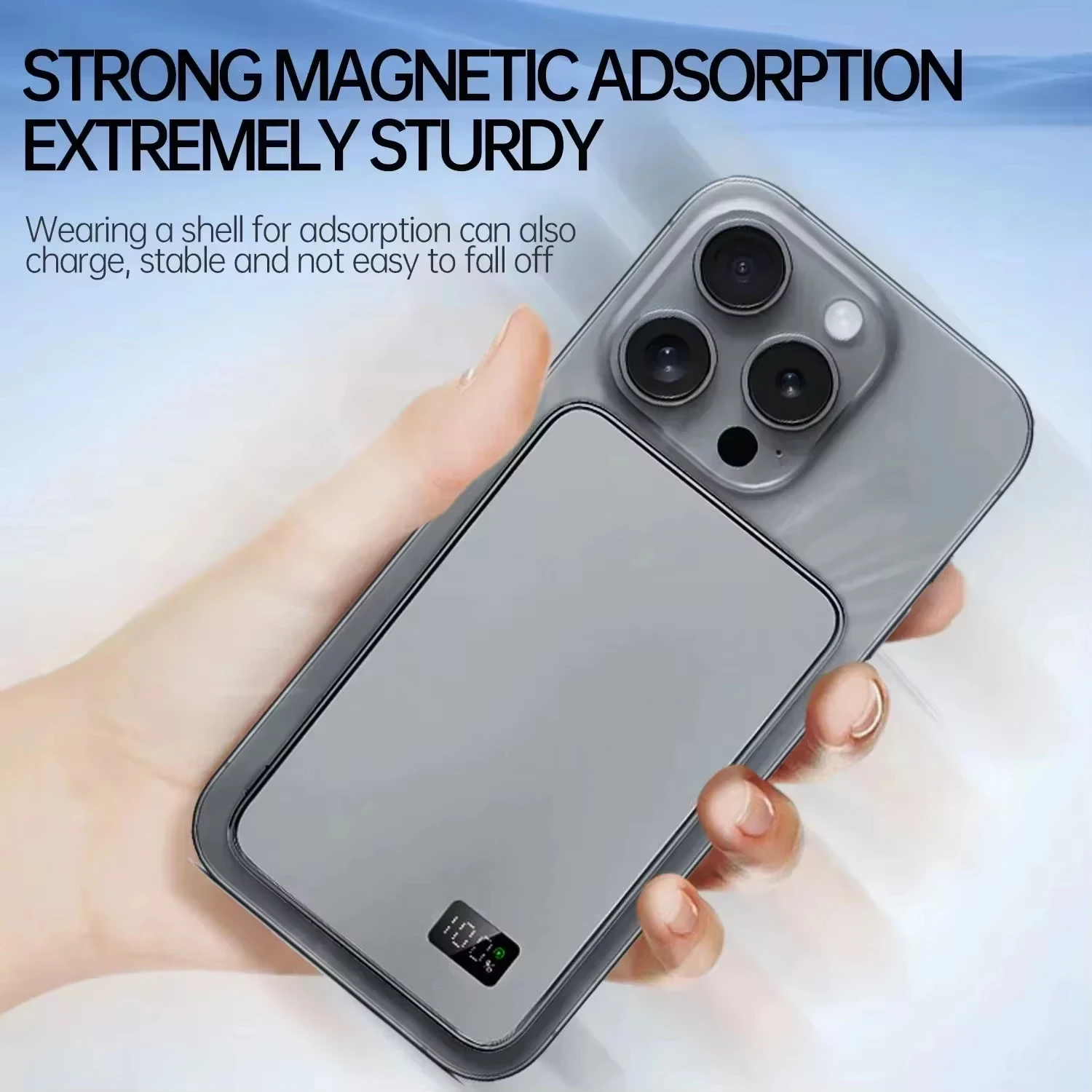 Lenovo Magnetic Magsafe Power Bank 500000mAh PD22.5W Wireless Quick Charging… - Image 3
