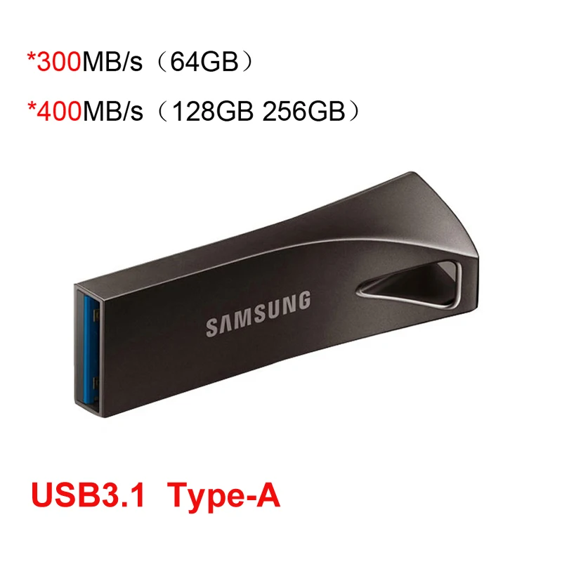 SAMSUNG BAR/FIT/Plus USB 3.1 Flash Drive 256GB 128GB 64GB USB Type-C Metal Pen… - Image 7