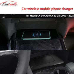 for Mazda CX-30 CX30 CX 30 DM 2019–2025 Center Console Storage Wireless Mobile…