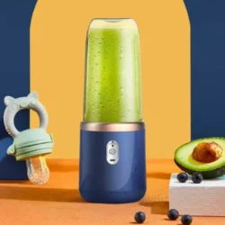 400ml Portable USB Blender Electric Travel Juicer Cup For Smoothie Milkshake…