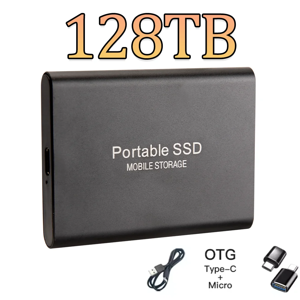 Universal Compatibility Portable SSD USB3.1 Type-C External Hard Drive Works With… - Image 47