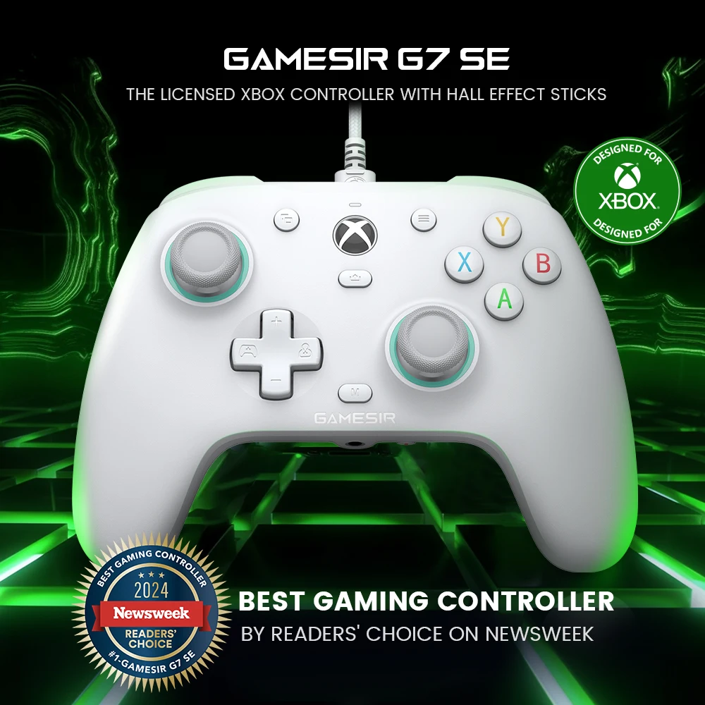 GameSir G7 SE Xbox Gaming Controller Wired Gamepad for Xbox Series X, Xbox Series S, Xbox One, with Hall Effect Joystick - Image 12