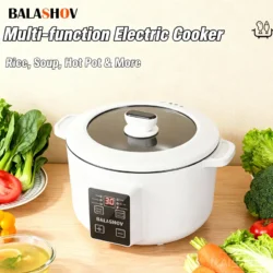 220V Household Multi Cookers 3.5L Electric Cooker Non-stick Cooking pot Hot Pot…