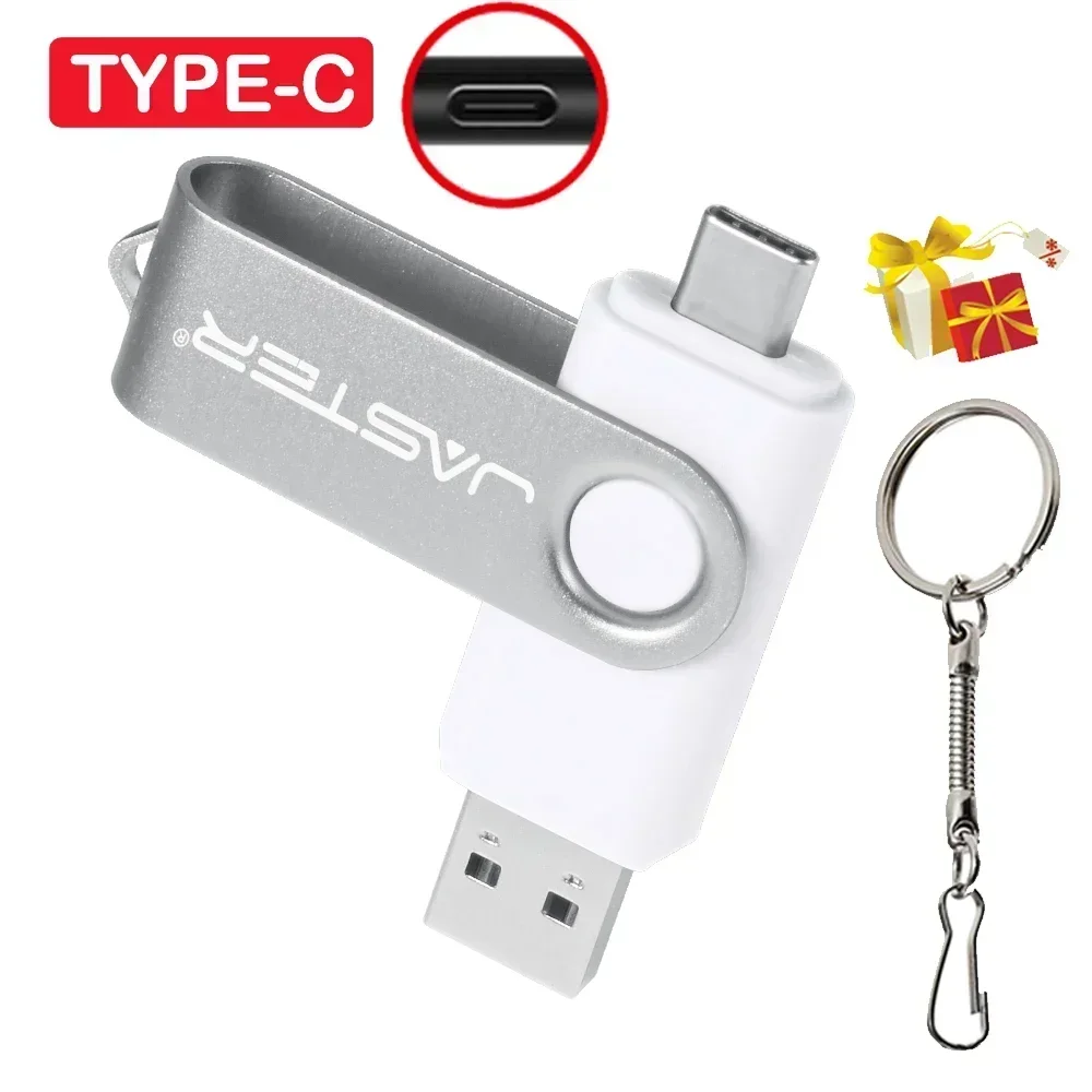 TYPE-C USB Flash Drive 128GB Real Capacity Pen Drive 64GB Free Key Chain Memory… - Image 9