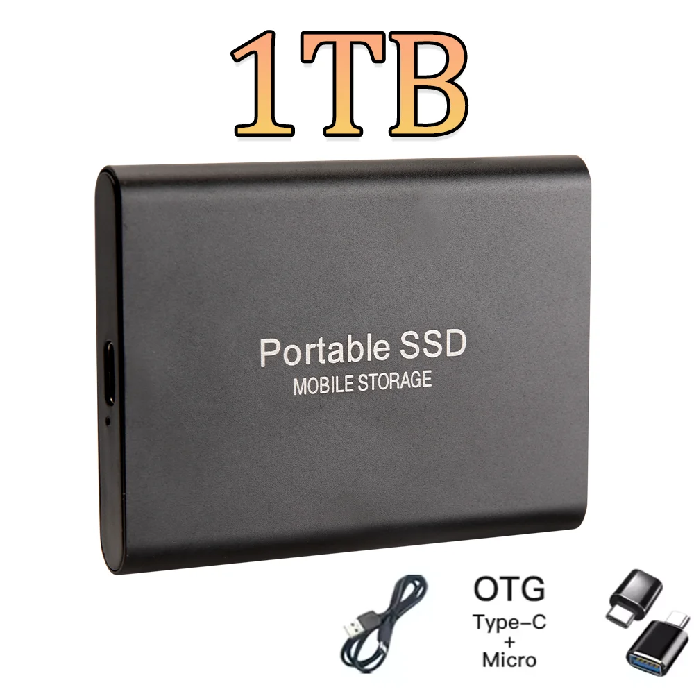 Universal Compatibility Portable SSD USB3.1 Type-C External Hard Drive Works With… - Image 39