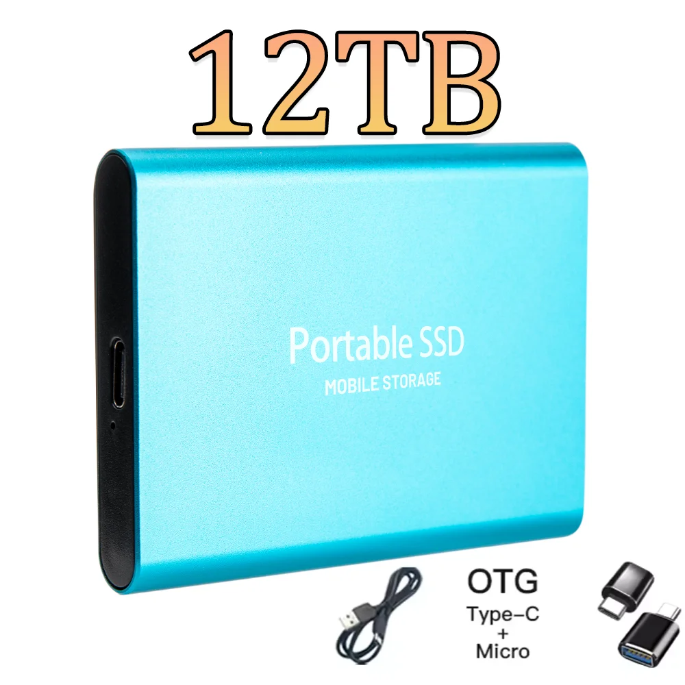 Universal Compatibility Portable SSD USB3.1 Type-C External Hard Drive Works With… - Image 50