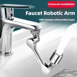 Rotatable Multifunctional Extension Faucet Aerator Kitchen Sink Faucet Extender…