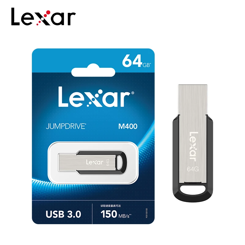Lexar JumpDrive M400 USB 3.0 Flash Drive for Computer 32GB 64GB Pendrive Original…