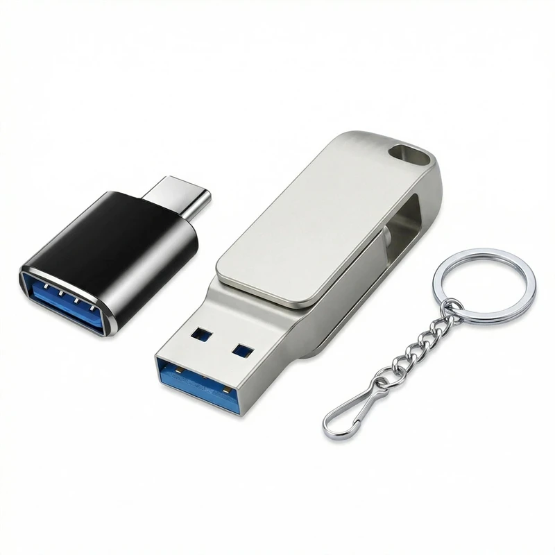 New 3in1 USB Flash Drive 512GB 256GB 128GB Type-C Pendrive For iPhone iPad Android… - Image 6