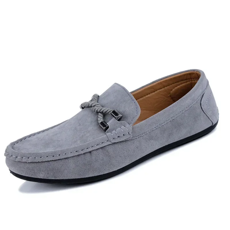 2025 Men Casual Shoes Fashion Men Shoes Breathable Men Loafers Moccasins Slip on Men's Flats Male Driving Shoes - Image 6