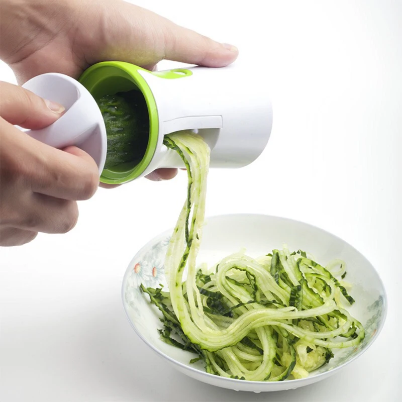 Creative vegetable spiral slicer spaghetti noodle machine spiral funnel… - Image 2
