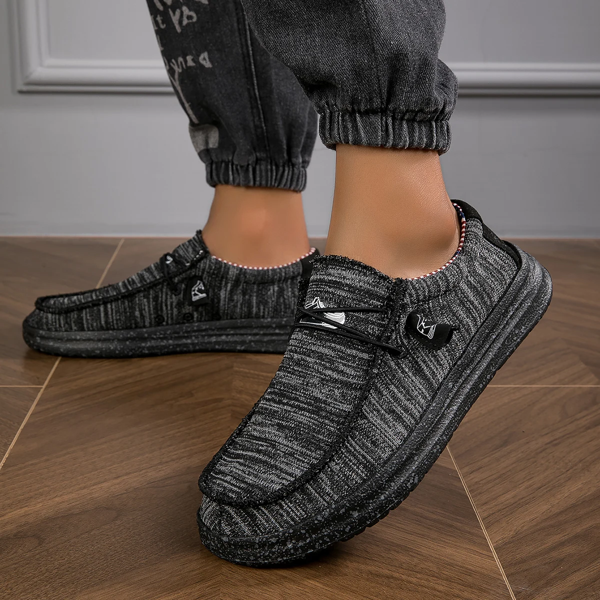 Men's Outdoor Casual Loafers Soft Bottom Lightweight Comfortable Driving Shoes for All Seasons Daily Wear And Morning Runs - Image 5