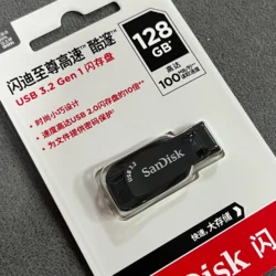 USB 3.2 Black Flash Drive SanDisk Ultra Shift Pen Drive 32GB 64GB 128GB 256GB…
