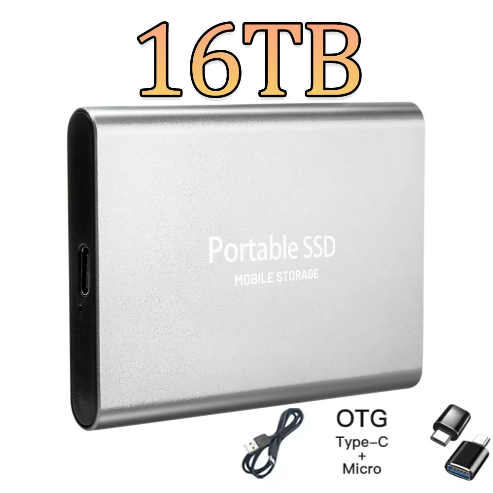 Universal Compatibility Portable SSD USB3.1 Type-C External Hard Drive Works With… - Image 11