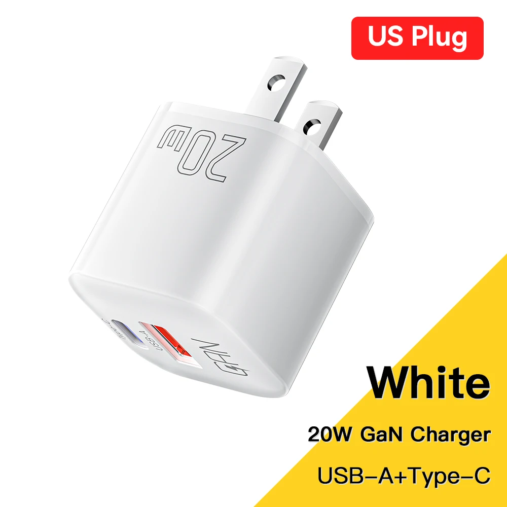 Essager 20W GaN USB Type C Charger PD Fast Charge Phone QC 3.0 Quick Chargers For… - Image 9