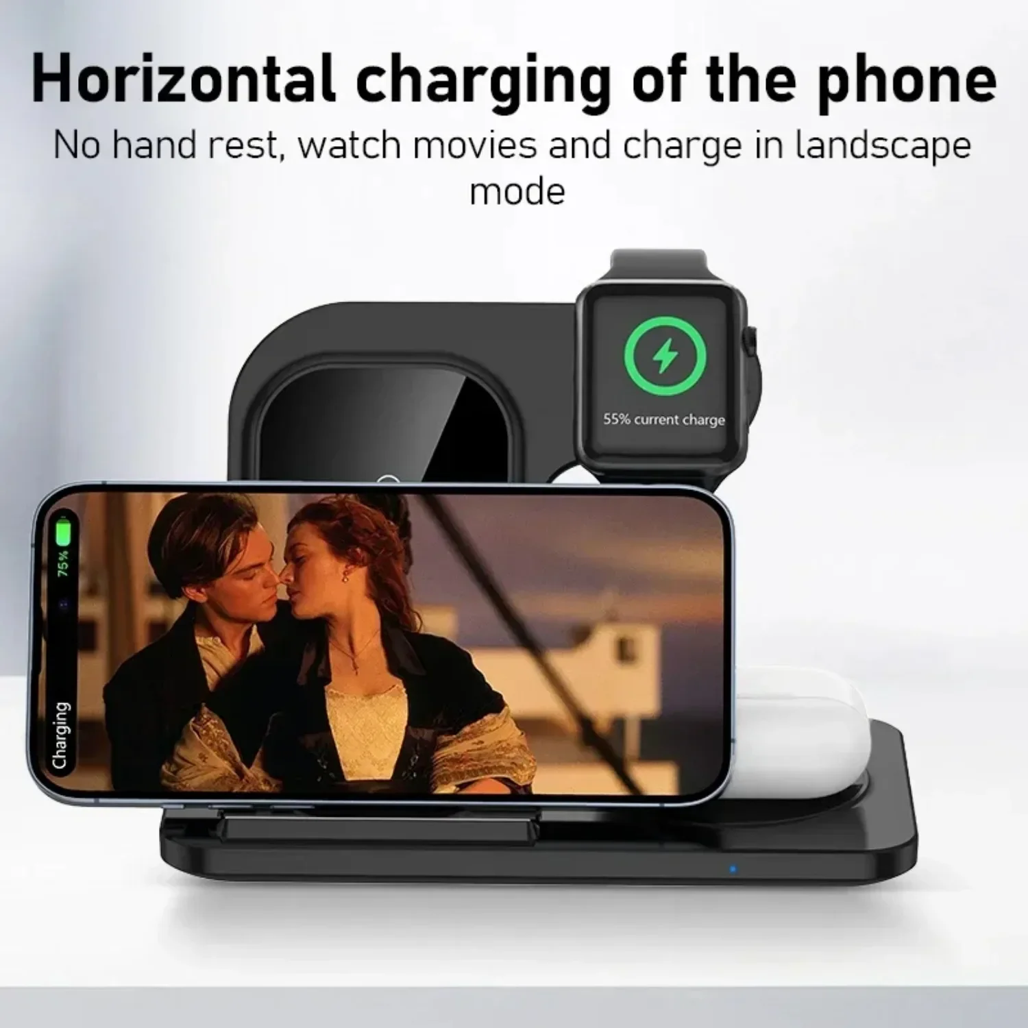 3 in 1 Wireless Charging Station for Magsafe Charger Stand Fast Magnetic Wireless… - Image 29