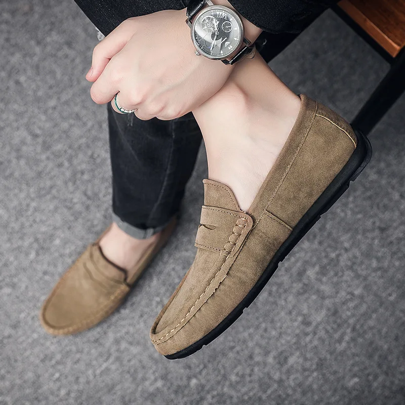 Brand Spring Summer Hot Sell Moccasins Men Loafers High Quality Genuine Leather Shoes Men Flats Lightweight Driving Shoes 2023 - Image 3