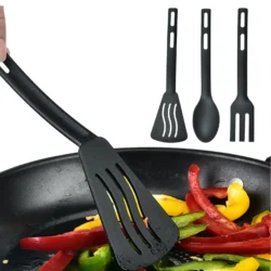 Heat Resistant Kitchen Utensils Set Portable Non Stick Kitchen Accessories…
