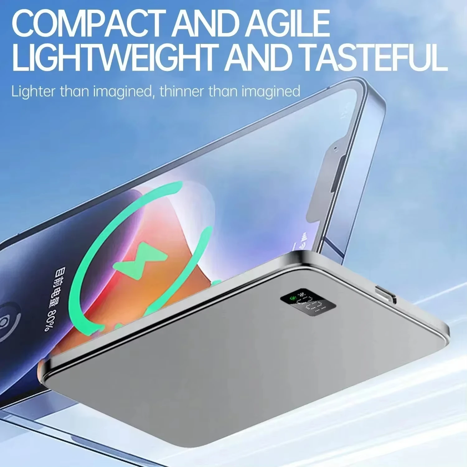 Lenovo Magnetic Magsafe Power Bank 500000mAh PD22.5W Wireless Quick Charging… - Image 6