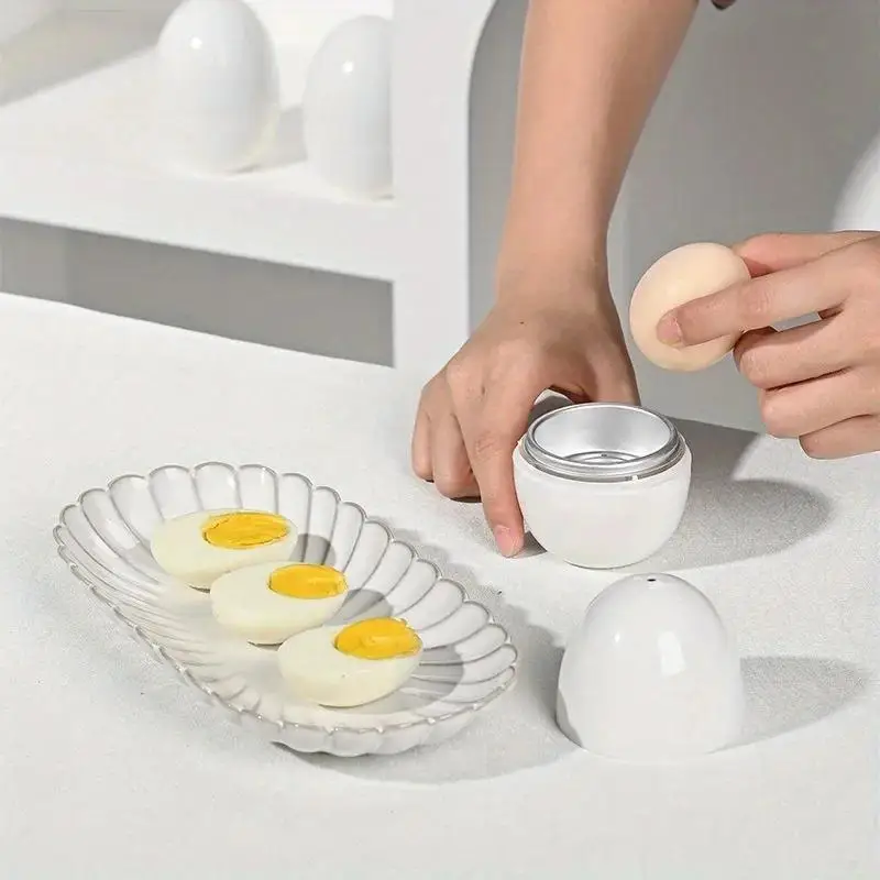 Microwave Eggs Steamer Boiler Cooker 1/4 Eggs Capacity Easy Quick 5 Minutes Hard… - Image 3