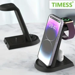3 in 1 Charger Stand Dock For iPhone 12 13 14 Fast Charging Station For iWatch 10…